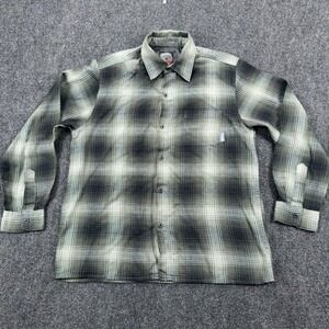 Vintage 2000's Y2K Spitfire x John Cardiel Skateboard Plaid Flannel Shirt L